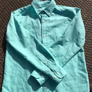 J Crew kids cotton oxford long sleeve button up 12